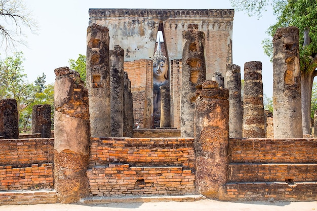 Vista di un tempio