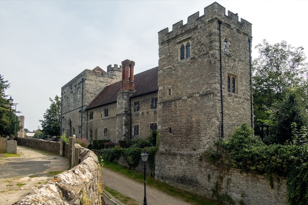 Vista di vecchi edifici a Maidstone