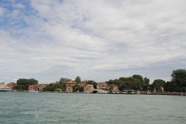 Vista di Venezia dal lato della laguna