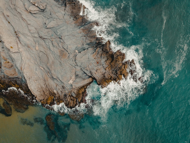 Vista drone dell&#39;oceano / mare