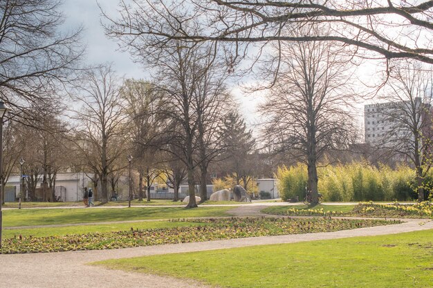 Vista estiva del parco Ingolstadt