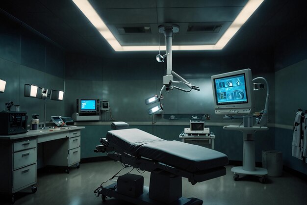 Vista interna della sala operatoria