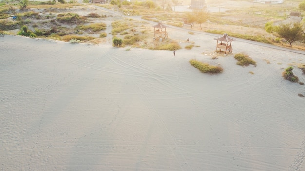 Vista mattutina a Gumuk Pasir Yogyakarta