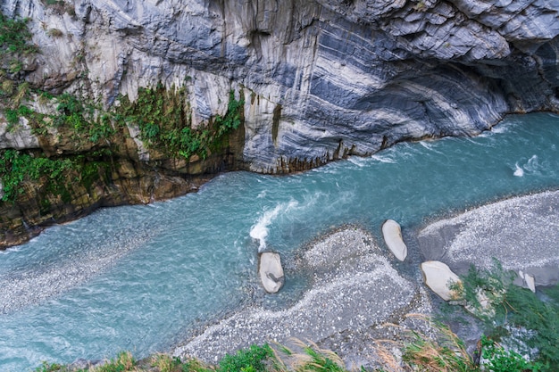 Vista nella gola di Taroko, parco nazionale di Taroko, Hualien, Taiwan