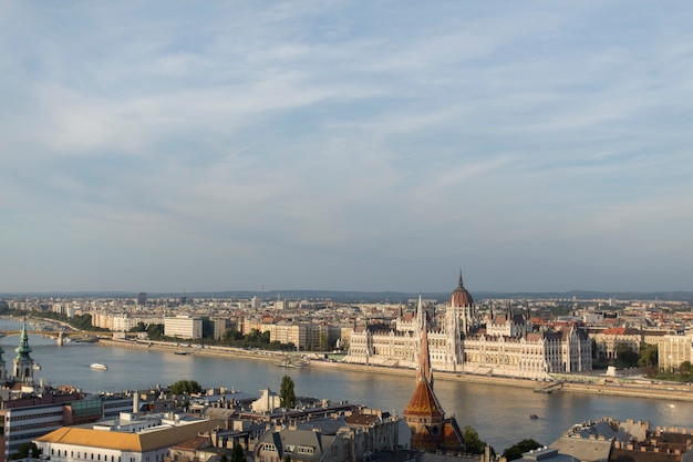 Vista panoramica a Budapest, Ungheria