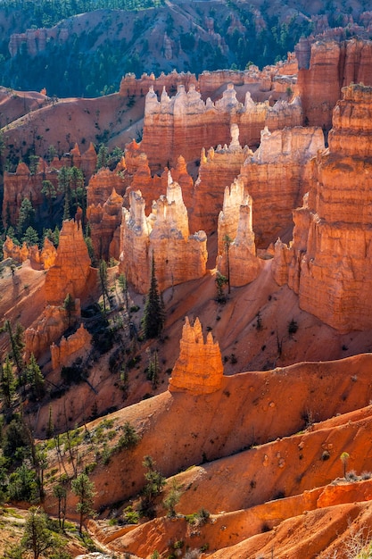 Vista panoramica del Bryce Canyon