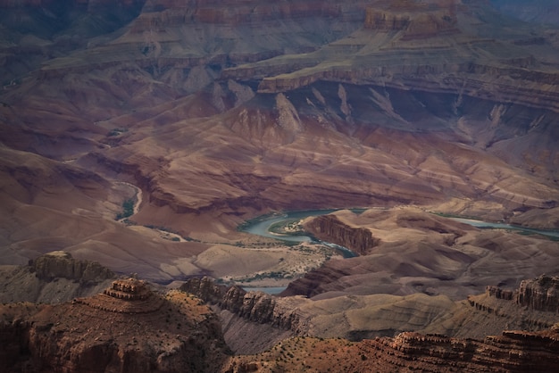 Vista panoramica del Grand Canyon