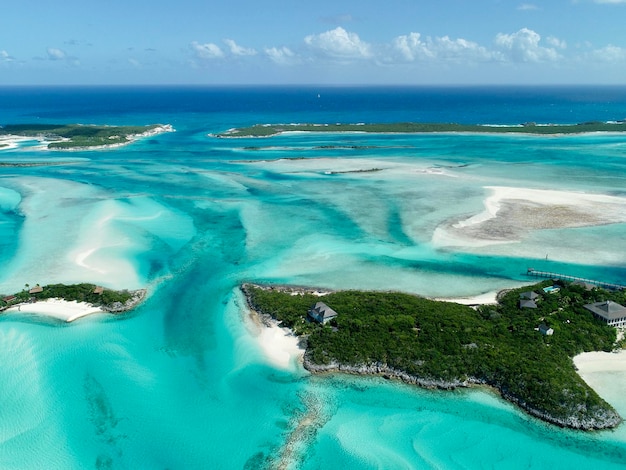 Vista panoramica del mare contro il cielo