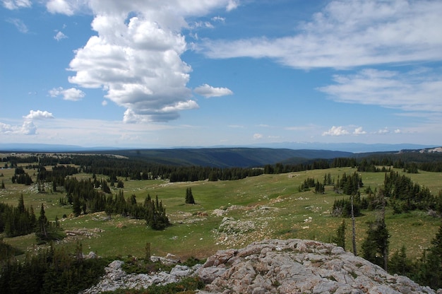 Vista panoramica del paesaggio contro il cielo