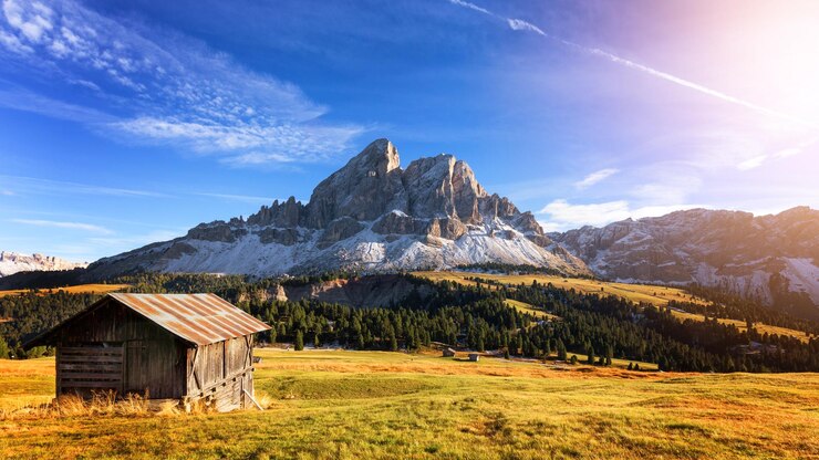 Foto vista panoramica del paesaggio contro il cielo