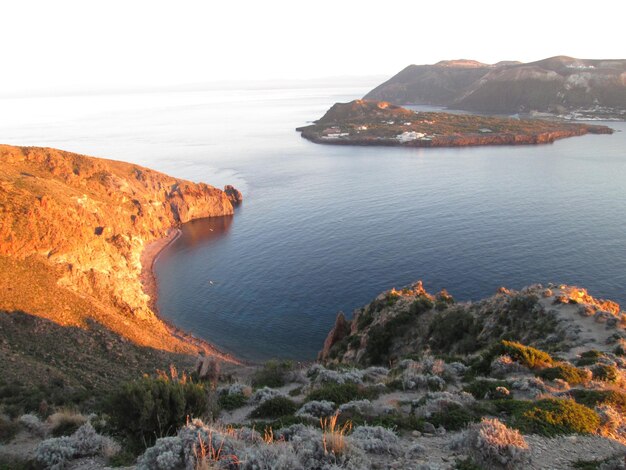 Vista panoramica della baia