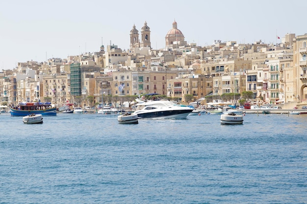 Vista panoramica della città di Valletta Malta