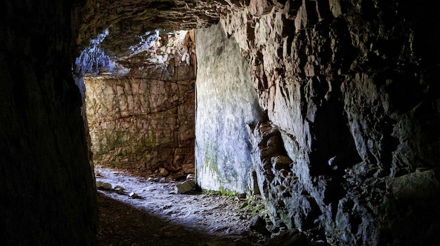 Vista panoramica della grotta