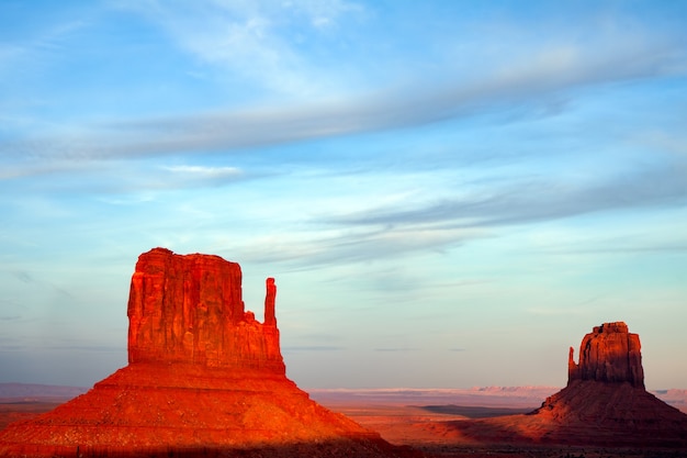 Vista panoramica della Monument Valley Utah USA