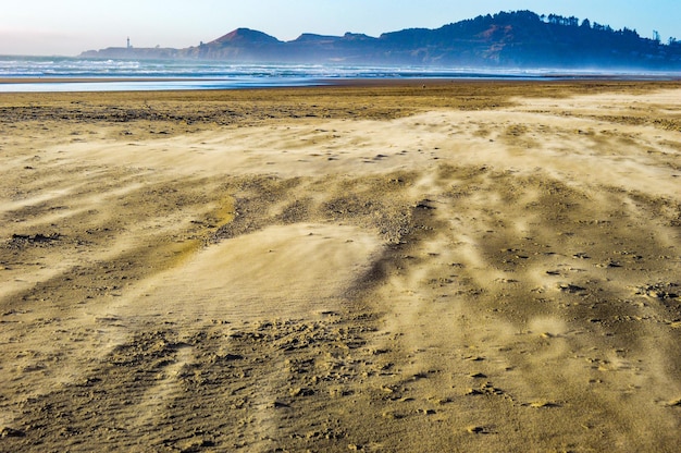 Vista panoramica della spiaggia contro il cielo