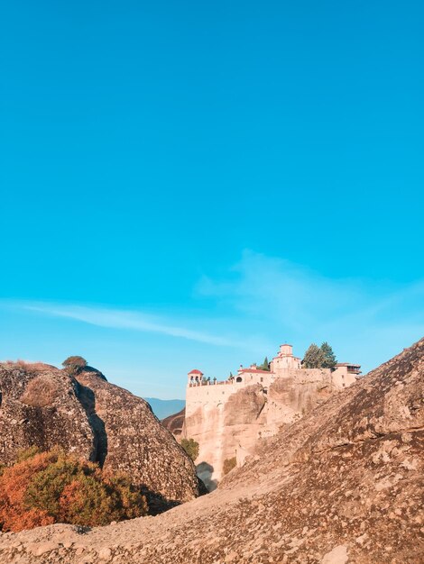 Vista panoramica delle montagne della Tessaglia greca