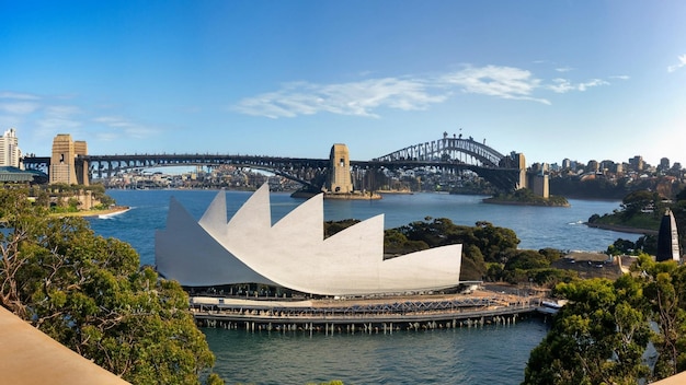 Vista panoramica delle opere di Sydney