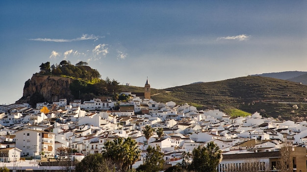 Vista panoramica di Ardales Malaga Spagna