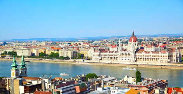 Vista panoramica di Budapest, Ungheria