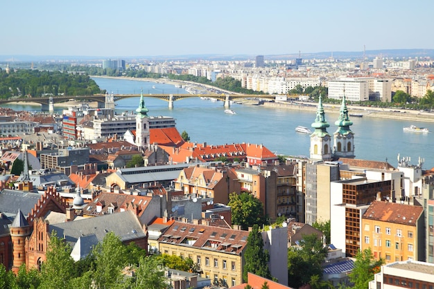 Vista panoramica di Budapest, Ungheria