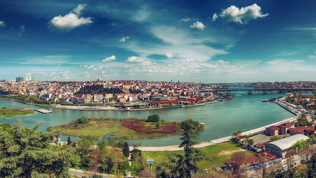 Vista panoramica di Istanbul