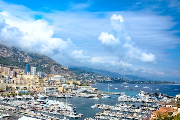 Vista panoramica di Monte Carlo, Monaco