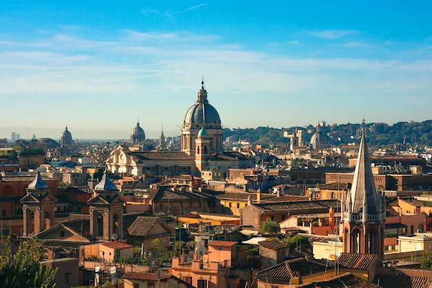 Vista panoramica di Roma