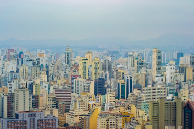 Vista panoramica di Sao Paulo City Downtown.