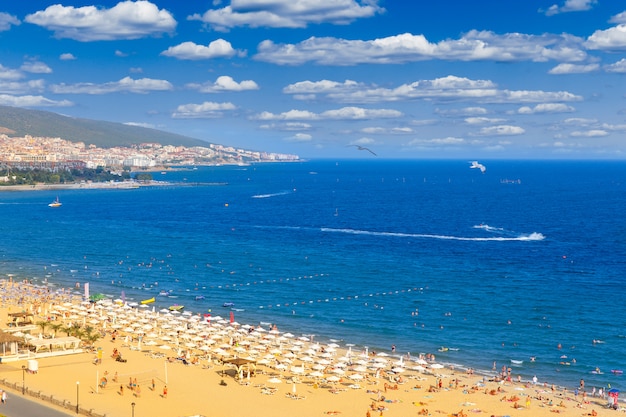 Vista panoramica di Sunny Beach