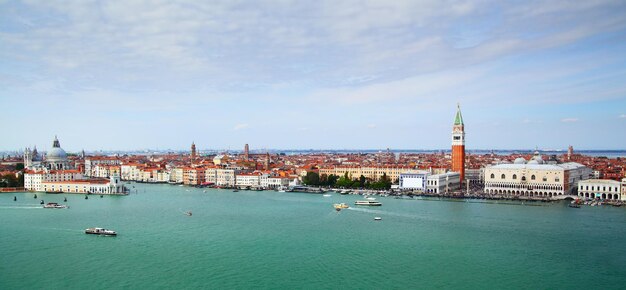 Vista panoramica di Venezia, Italia