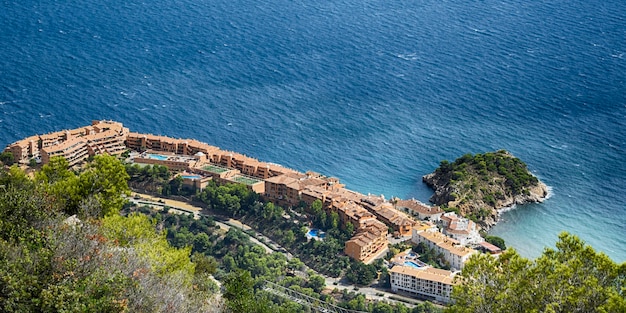 Vista panoramica. Villetta per vacanze. Spagna, Altea Hills