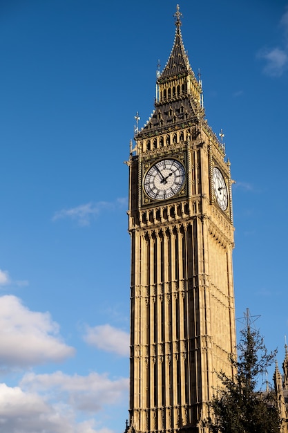 Vista ravvicinata del Big Ben