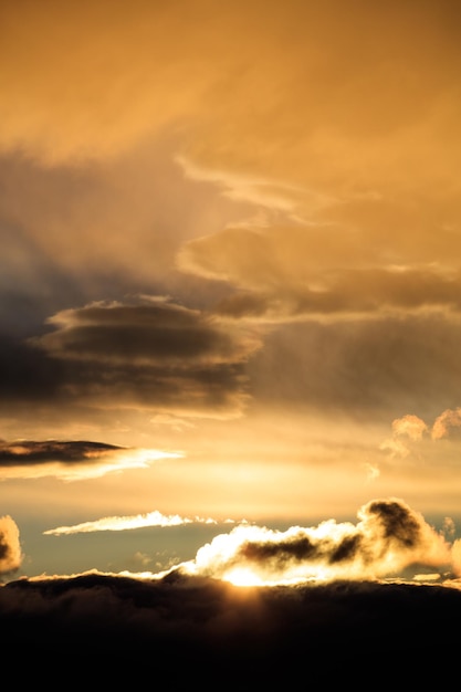 Vista sul bellissimo skyscape