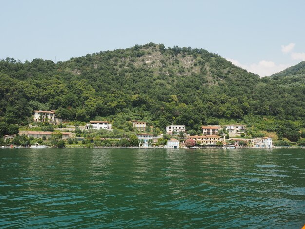 Vista sul Lago d'Iseo