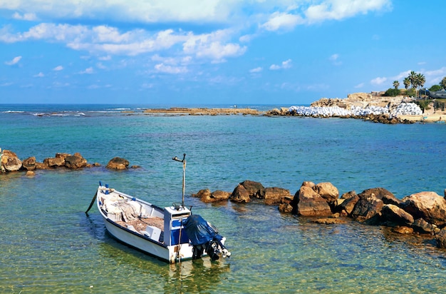 Vista sul Mar Mediterraneo e sulla costa