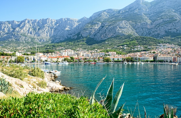 Vista sul mare in Croazia