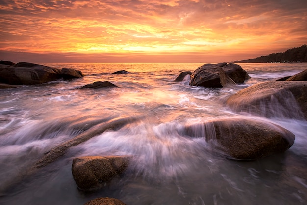 Vista sul mare in Thailandia