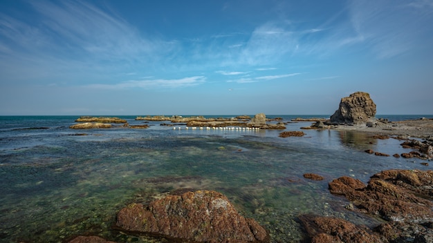 Vista sul mare sereno