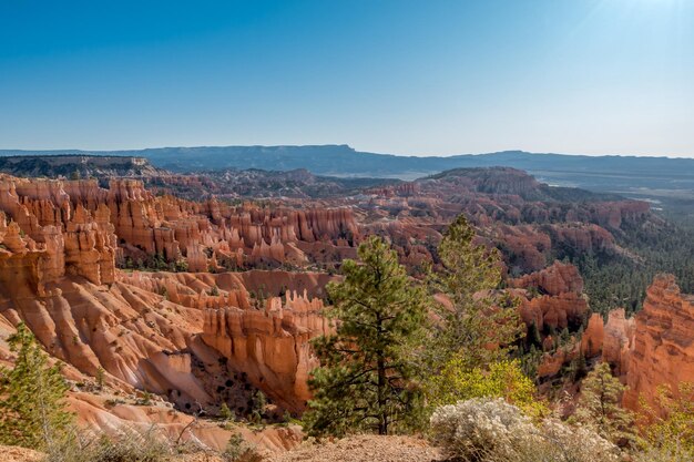 Vista sul Parco Nazionale del Bryce Canyon