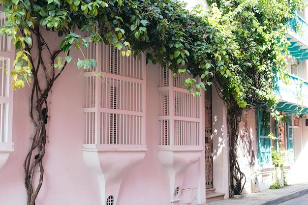 Vista Sulla Strada A Cartagena Colombia