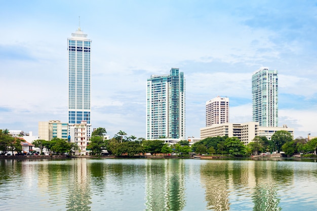 Vista sullo skyline della città di Colombo