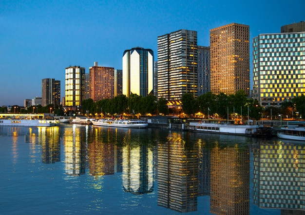 Vista sullo skyline di Parigi