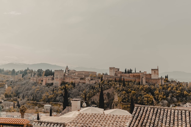 Viste dell&#39;Alhambra a Granada