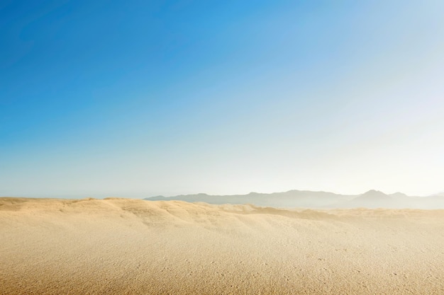 Viste delle dune di sabbia