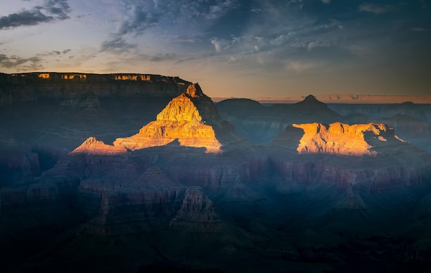 Viste e paesaggi panoramici del Grand Canyon