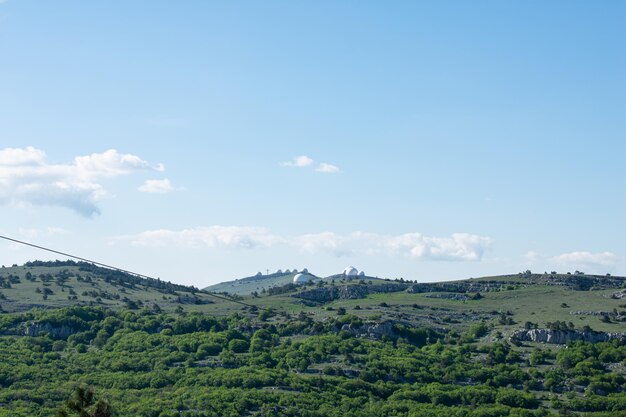 Viste panoramiche dal Monte Ai-Petri. Crimea