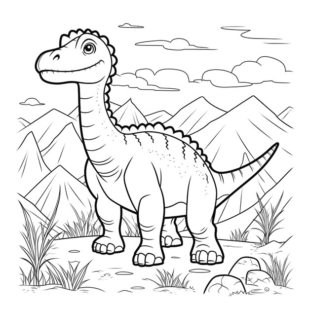 visuale di dinosauro