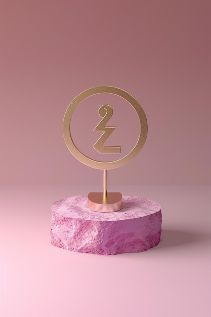 Visualizzazione 3D di un orologio minimalista