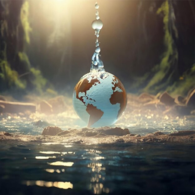 Visualizzazione cinematografica della Giornata mondiale della conservazione dell'acqua