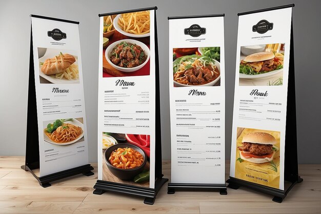 Visualizzazione del menu del ristorante